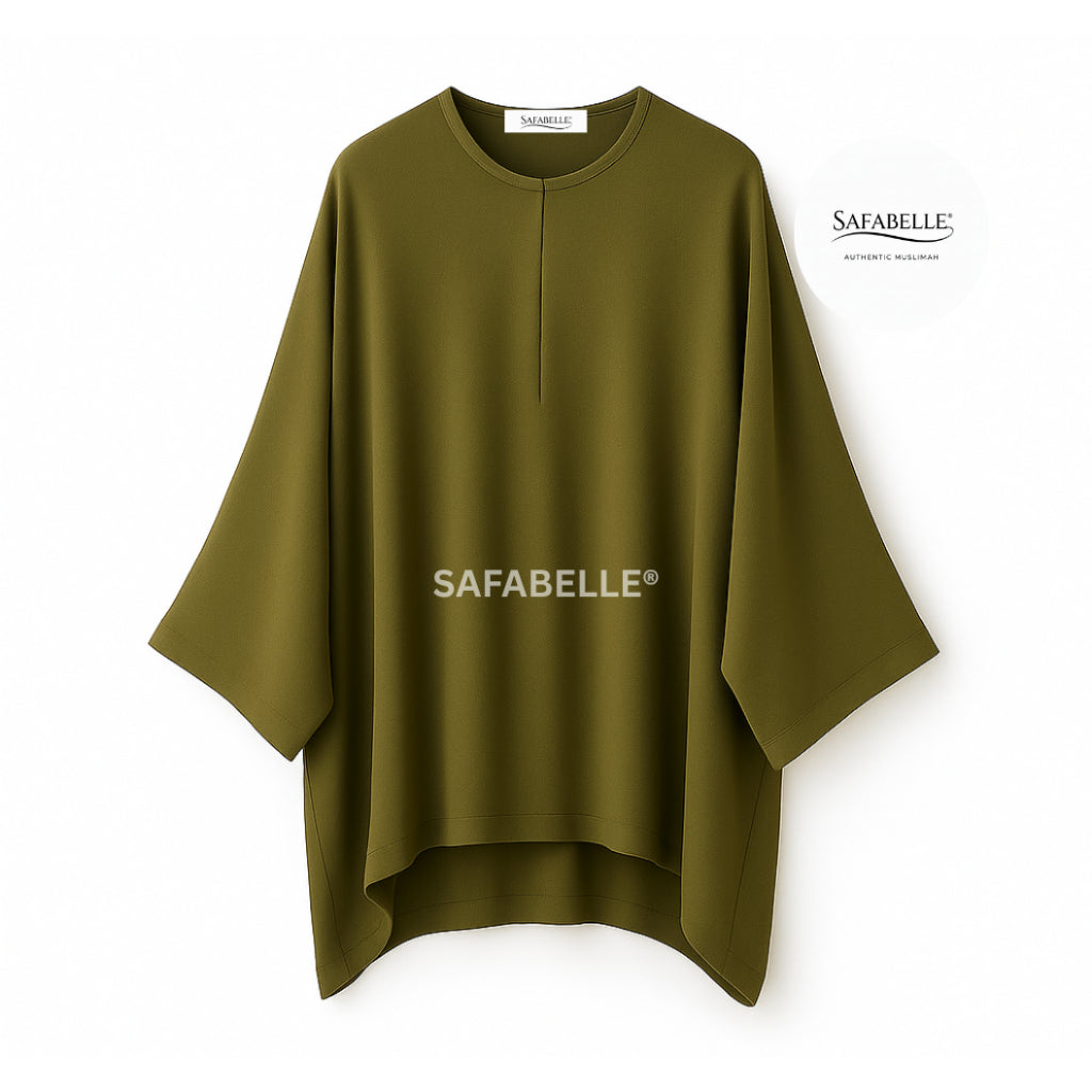 BAGGY BLOUSE CEY IRONLESS. Shirts Tops Baju